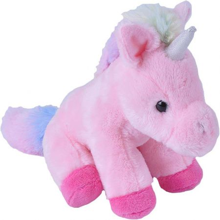 Jucarie din plus Unicorn Roz, 13 cm, Wild Republic 583962