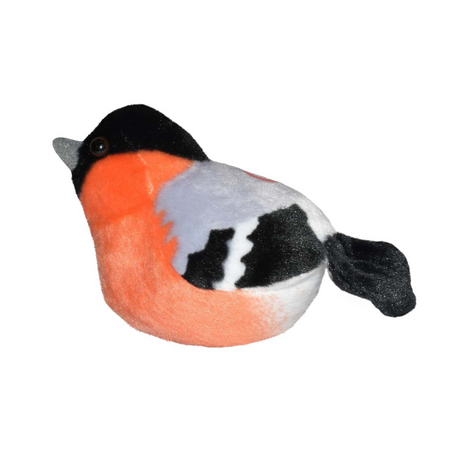 Jucarie de plus Pasare cu sunete, 17 cm, Mugurar, Wild Republic 584010