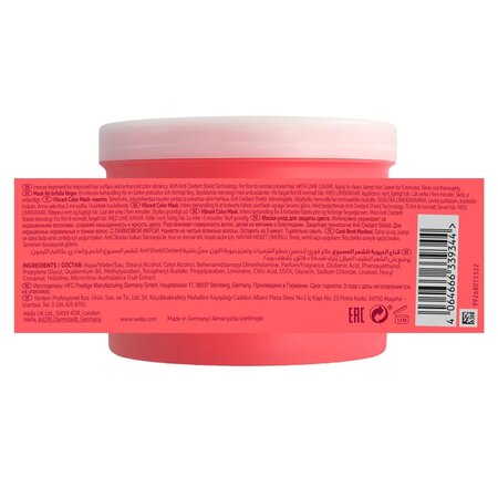 Masca pentru par vopsit fin si normal Invigo Color Brilliance, 500 ml, Wella Professionals 584121