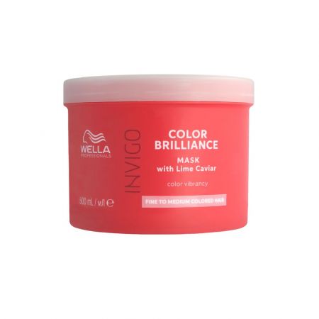 Masca pentru par vopsit Invigo Color Brilliance Fine/Normal, 150 ml, Wella Professionals