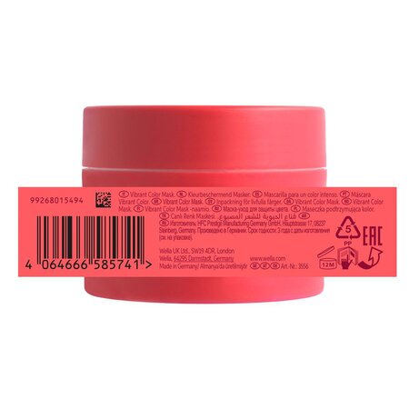 Masca pentru par vopsit fin si normal Invigo Color Brilliance, 150 ml, Wella Professionals 584135