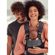 Marsupiu anatomic pentru copii Harmony, 3D Mesh, 0-3 ani, Anthracite, BabyBjorn 584237