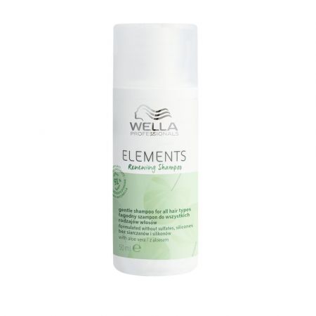 Sampon vegan pentru toate tipurile de par Elements Renewing, 50 ml, Wella Professionals