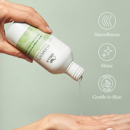 Sampon vegan pentru toate tipurile de par Elements Renewing, 250 ml, Wella Professionals 584281