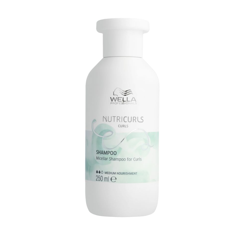 Sampon micelar pentru par cret Nutricurls Micellar Curls, 250 ml, Wella Professionals