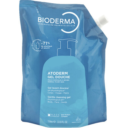 Rezerva reincarcare gel de dus Atoderm, 1000 ml, Bioderma