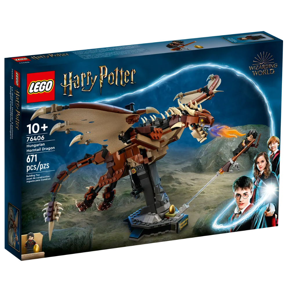 Dragonul Tintatul Maghiar Lego Harry Potter, 10 ani+, 76406, Lego