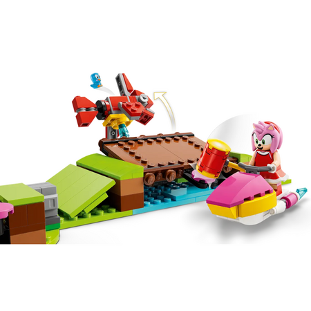 Provocarea cu bucla lui Sonic din zona Green Hill Lego Sonic, +8 ani, 76994, Lego 584558