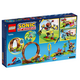 Provocarea cu bucla lui Sonic din zona Green Hill Lego Sonic, +8 ani, 76994, Lego 584553