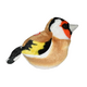 Jucarie de plus Pasare cu sunete, 17 cm, Sticlete, Wild Republic 584623