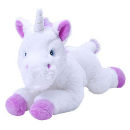 Jucarie de plus Ecokins, 30 cm, Unicorn, Wild Republic