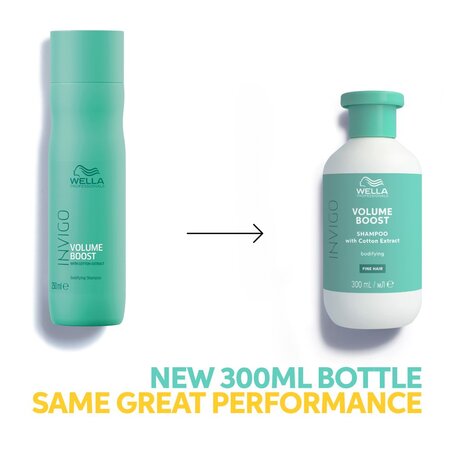 Sampon pentru par lipsit de volum Invigo Volume Boost, 300 ml, Wella Professionals 584816