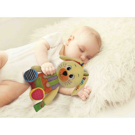 Jucarie de plus Iepurasul Benny, Baby, + 0 luni, Clementoni 584829