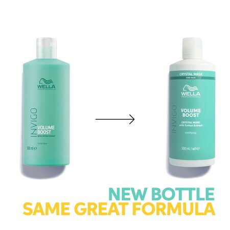 Masca pentru par lipsit de volum Invigo Volume Boost, 500 ml, Wella Professionals 584863