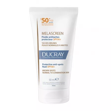 Fluid depigmentant cu protectie solara SPF50+ Melascreen, 50 ml, Ducray