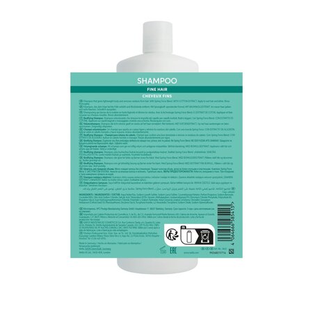 Sampon pentru par lipsit de volum Invigo Volume Boost, 1000 ml, Wella Professionals 585211