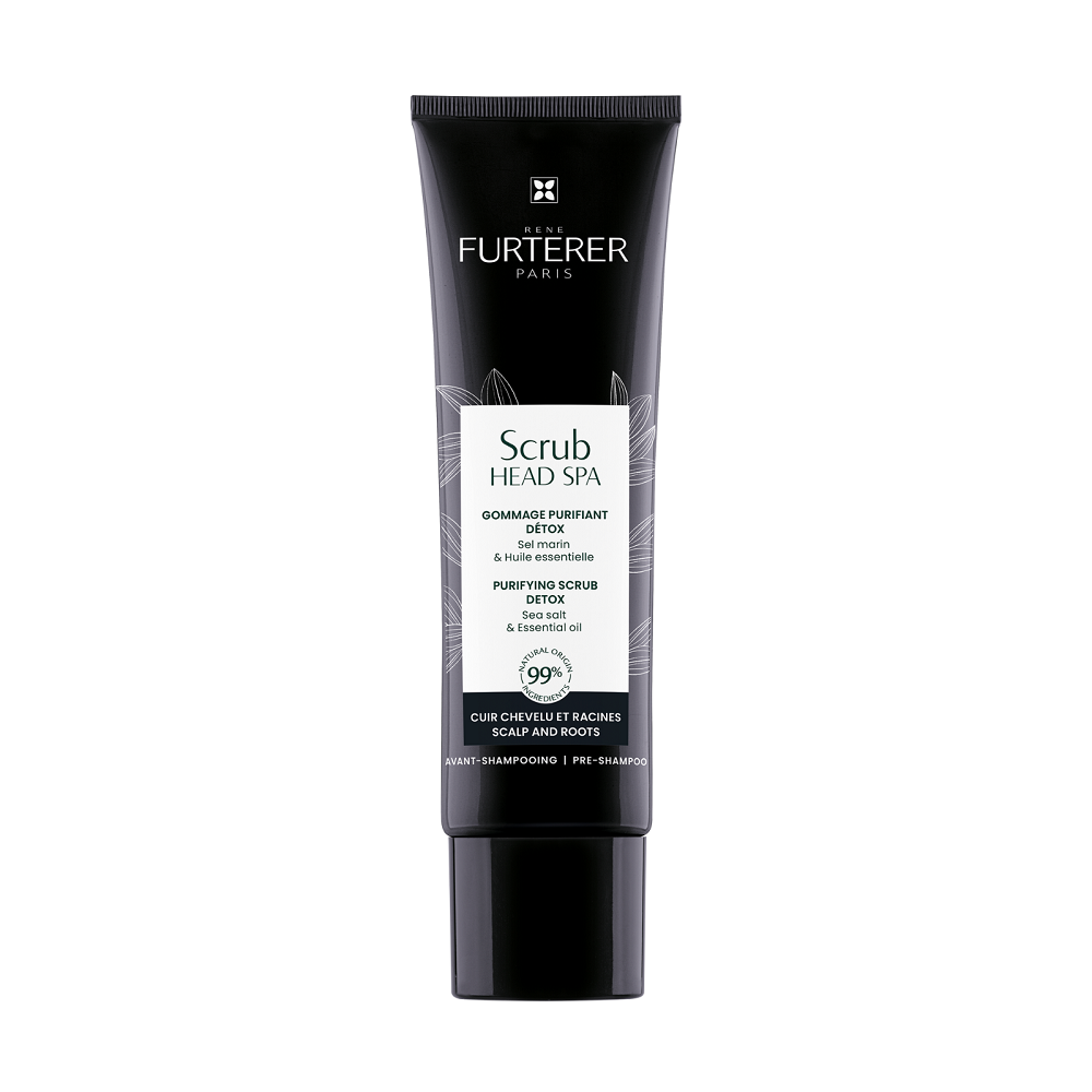 Scrub detoxifiant pentru scalp Head Spa, 150 ml, Rene Furterer