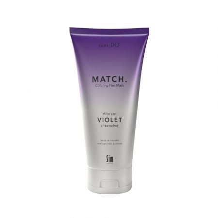 Masca coloranta tratament cu Keraguard Vibrant Violet Intensive