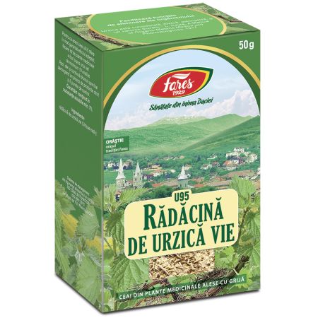 Ceai radacina de urzica vie, 50g, Fares