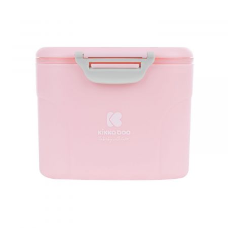 Recipient pentru stocarea laptelui praf, Pink, 160 g, Kikka Boo