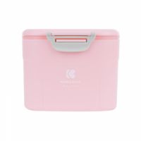 Recipient pentru stocarea laptelui praf, Pink, 160 g, Kikka Boo