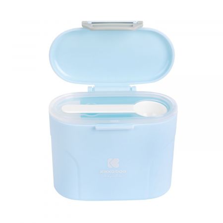 Recipient pentru stocarea laptelui praf, Blue, 160 g, Kikka Boo 585614