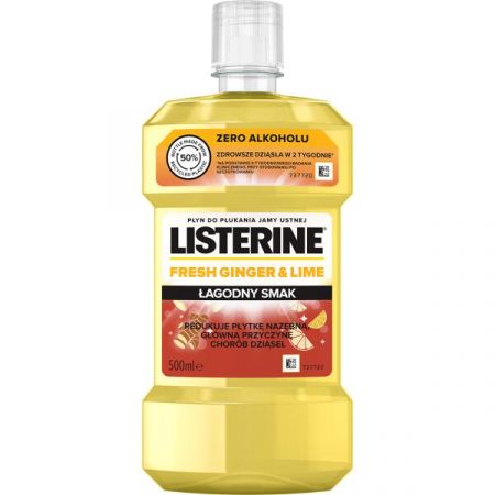 LISTERINE APA GURA GINGER & LIME 500 ML