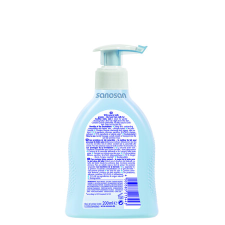 Sampon cu musetel, 200 ml, Sanosan Baby 794612