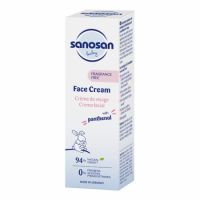 Crema pentru fata cu aplicator pompita, 50 ml, Sanosan Baby