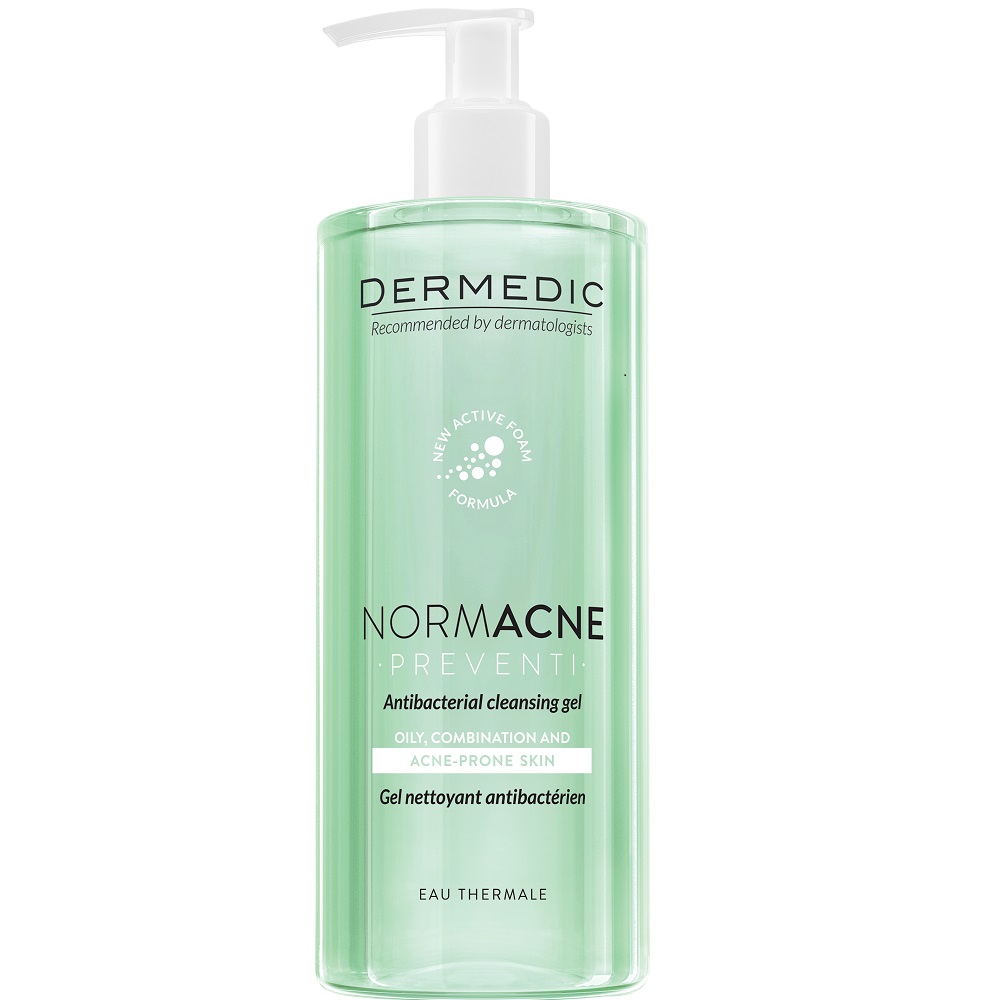 Gel de curatare antibacterian NormAcne, 500 ml, Dermedic