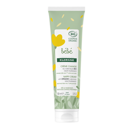 KLORANE BEBE CREMA PENTRU SCHIMBAREA SCUTECULUI BIO 100 ML 34010