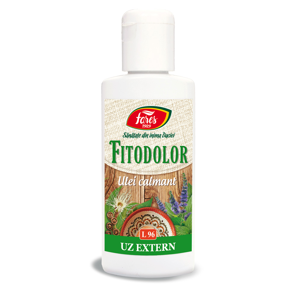 Ulei calmant Fitodolor L96, 100 ml, Fares