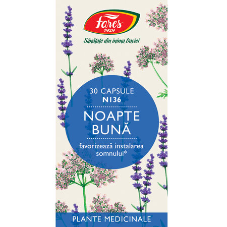 Noapte buna N136, 30 capsule, Fares 722856
