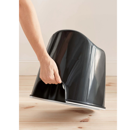 Olita cu protectie spate Potty Chair, Black-White, BabyBjorn 586135
