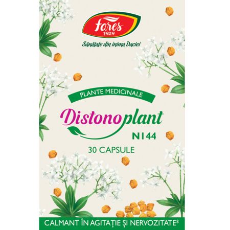 Distonoplant N144, 30 capsule, Fares 722454