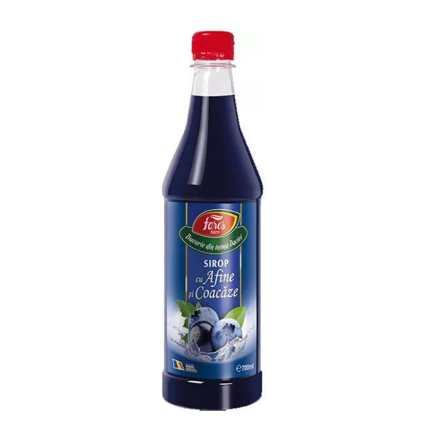 Sirop cu afine si coacaze, 700 ml, Fares