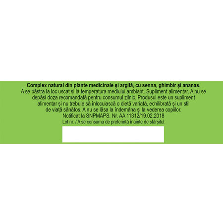 Ceai Detoxifierea Colonului D92, 28 plicuri, Fares 722148
