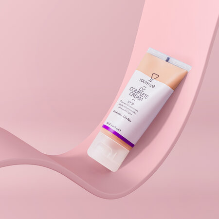 Crema CC cu SPF 30 Complete pentru ten normal si uscat, 50 ml, Youth Lab 586413