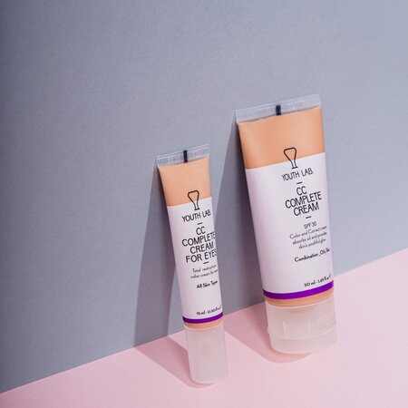 Crema CC cu SPF 30 Complete pentru ten normal si uscat, 50 ml, Youth Lab 586412