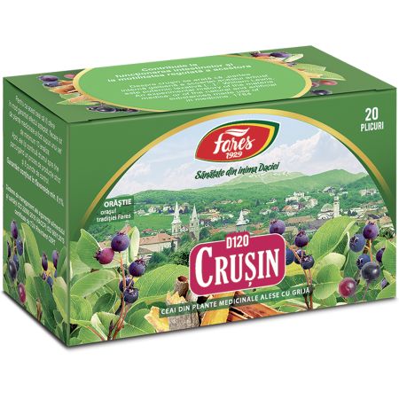 Ceai de crusin, 20 plicuri, Fares