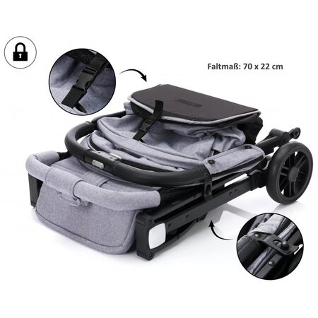 Carucior sport Styler Elite, LightGrey Elite, Fillikid 586669