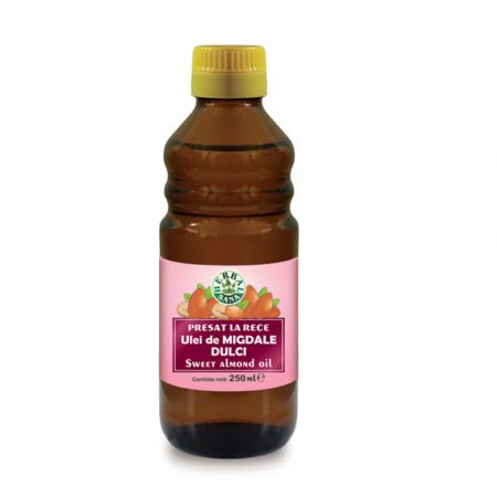 Ulei de migdale dulci presat la rece, 250 ml, Herbal Sana