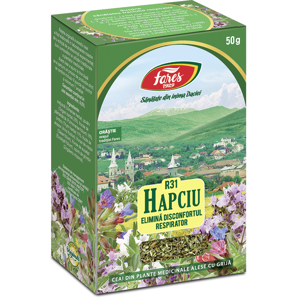 Ceai Hapciu R31, 50 g, Fares