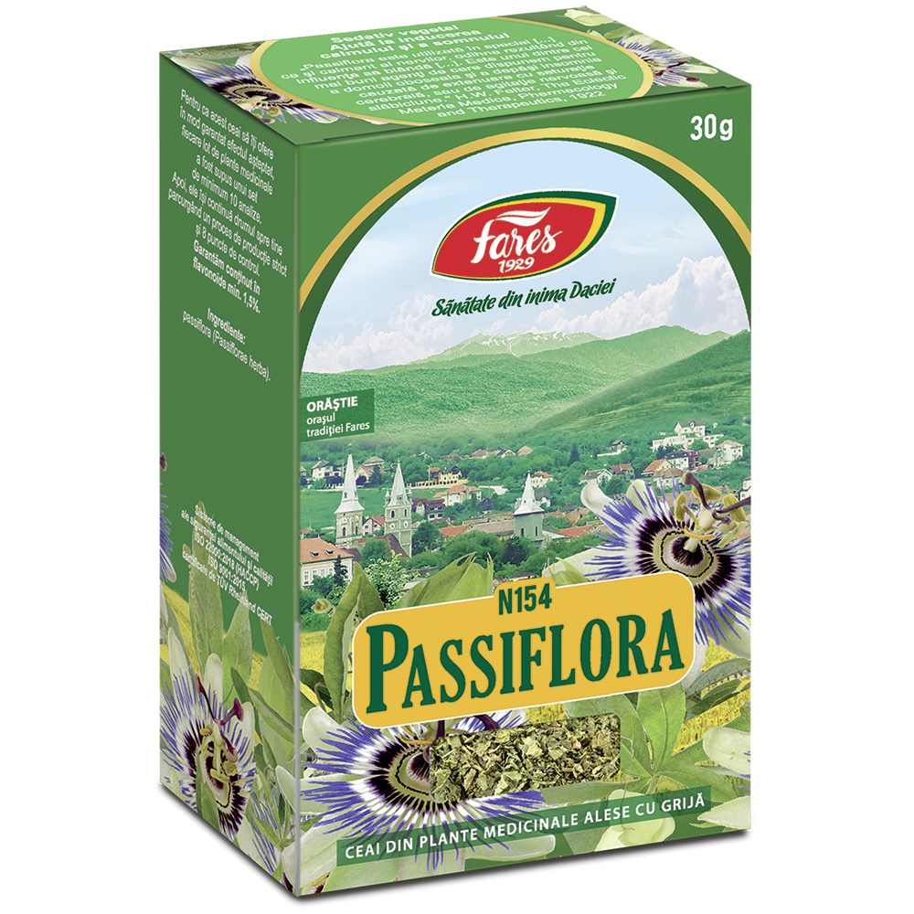 Ceai Passiflora, 30 g, Fares