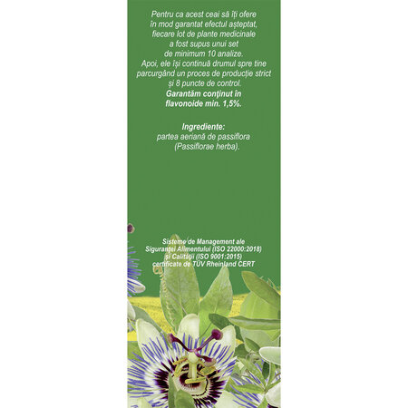 Ceai Passiflora, 30 g, Fares 722111