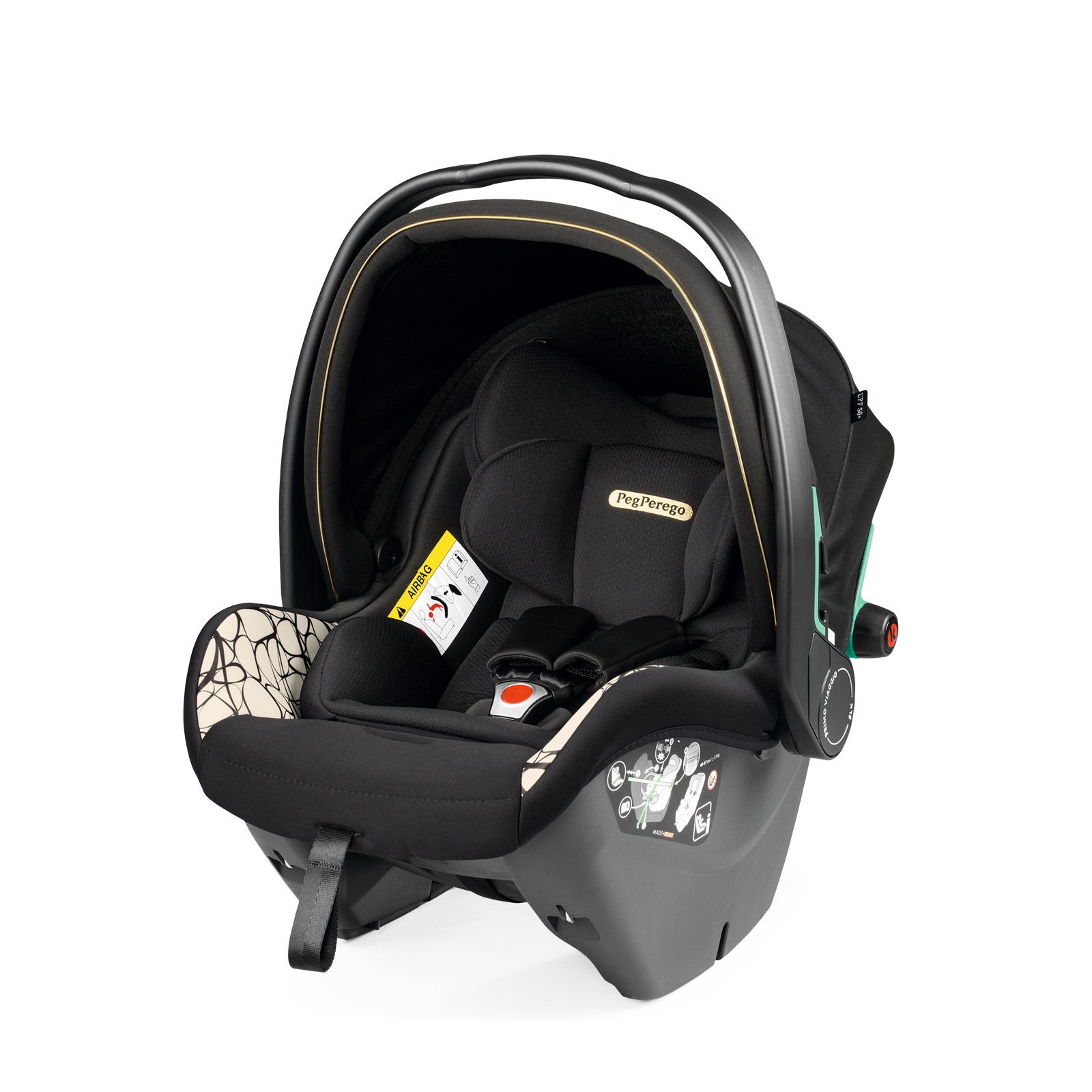 Scoica auto Primo Viaggio SLK, pana la 87 cm, 500 Graphic Gold, Peg Perego