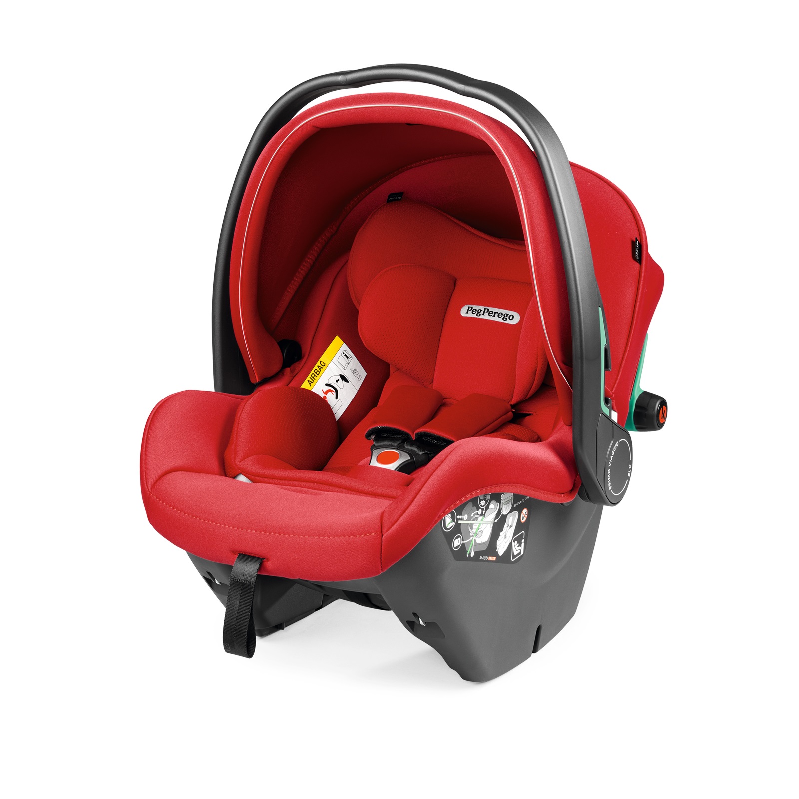 Scoica auto Primo Viaggio SLK, pana la 87 cm, Red Shine, Peg Perego