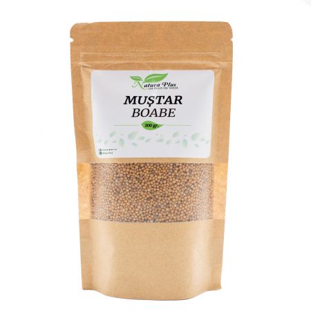 NATURA PLUS MUSTAR BOABE 200 GR