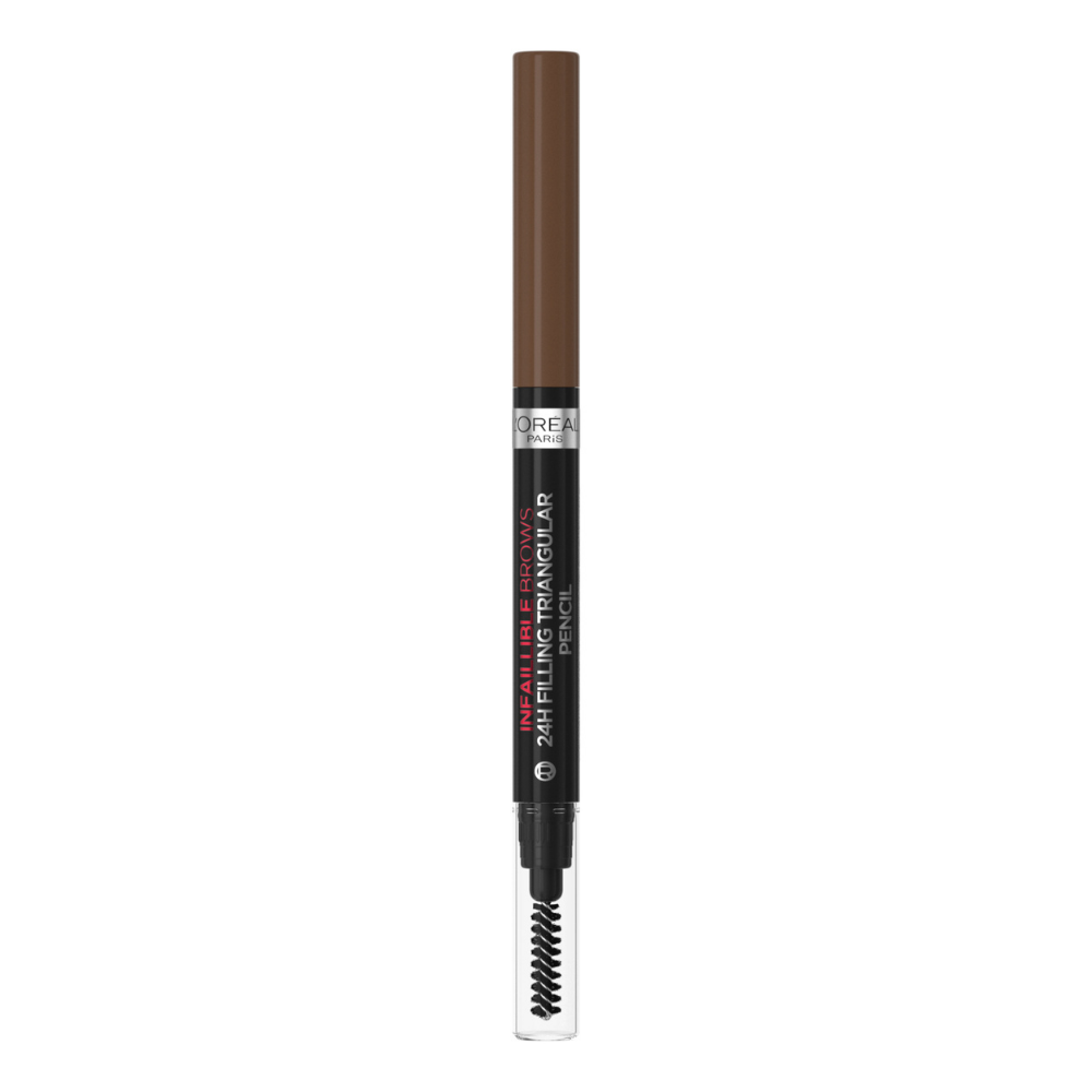 Creion de sprancene Infaillible Brows 24H Triangular, 5 Light Brunette, Loreal Paris