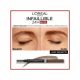 Creion de sprancene Infaillible Brows 24H Triangular, 5 Light Brunette, Loreal Paris 588001